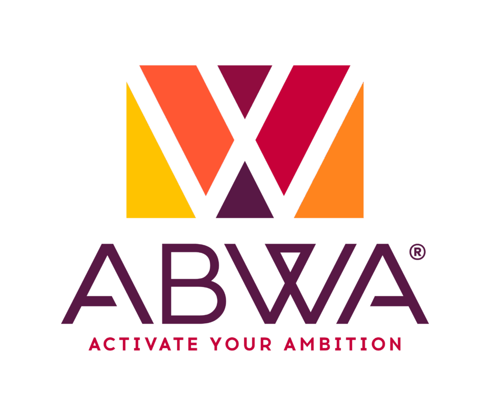 ABWA logo stacked - Activate your ambition