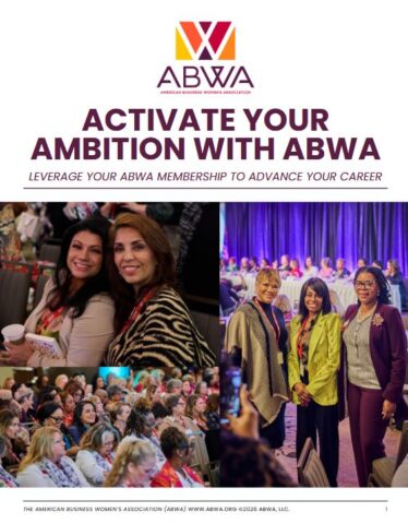 Activate Your Ambition with ABWA Brochure image